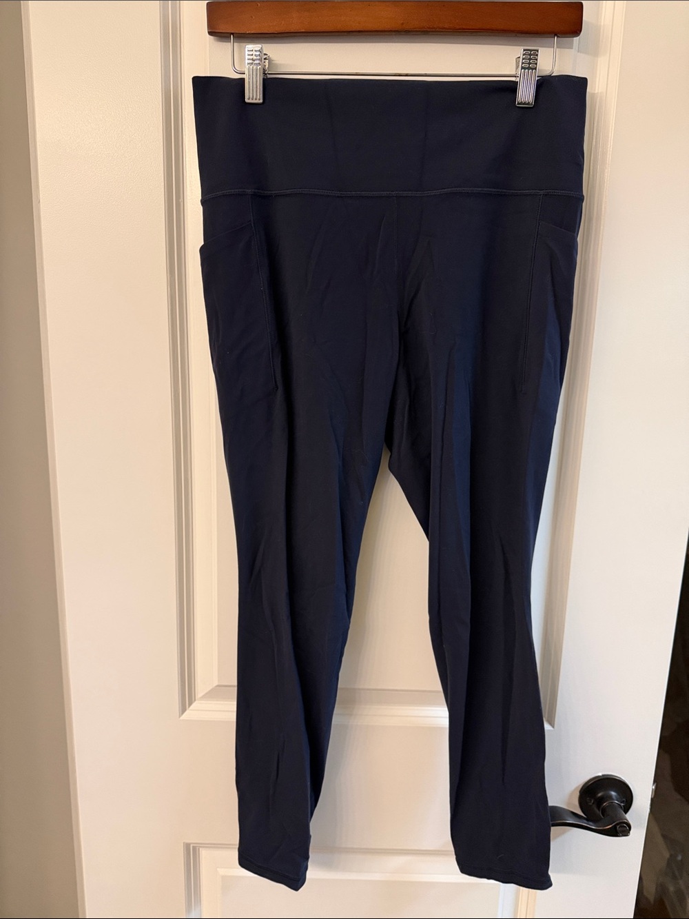 Athleta Dark Navy High-Rise Workout Leggings